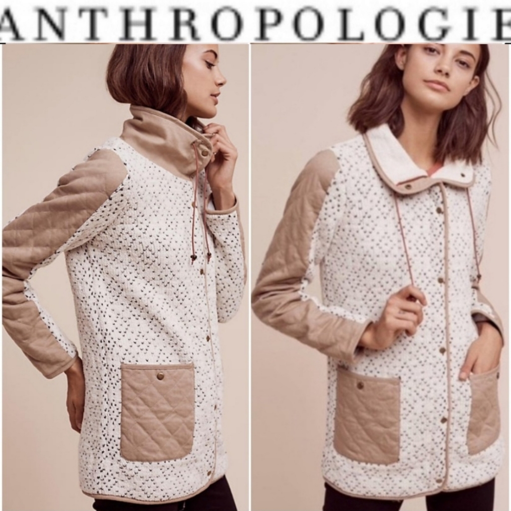 Anthropologie Lake Placid Sweater Jacket Size S
